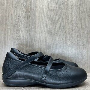 Aravon by New Balance Shoes Womens 6.5D Jodi Mary Jane Leather Black WEJ02BB